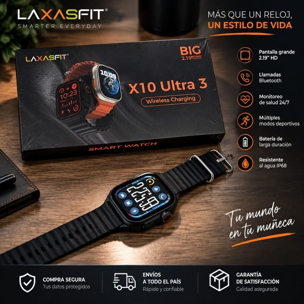 Smartwatch X10 Ultra 3