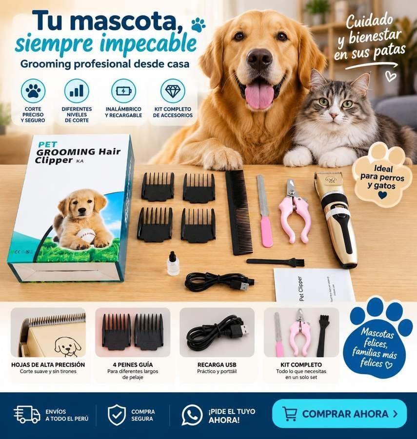 Pet Grooming Hair Clipper