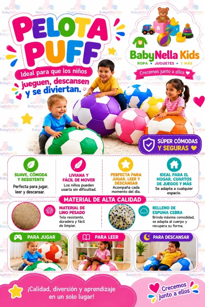 Pelota Puff Infantil