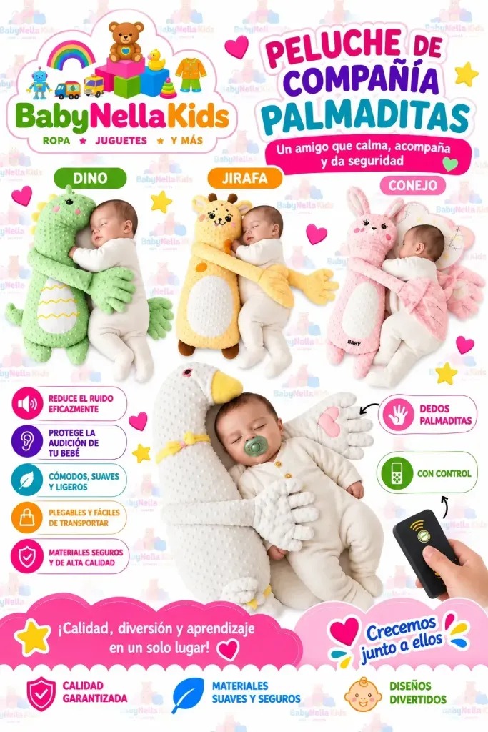 Peluche de Compañía con Palmaditas
