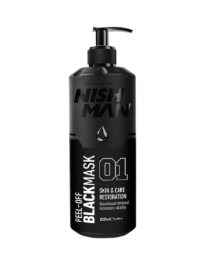 NISH MAN MASCARILLA NEGRA 200ML