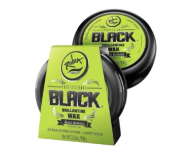 ROLDA CERA BLACK BRILLANTINA 100GR