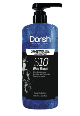 DORSH SHAVING GEL 1000ML S10 BLUE OCEAN