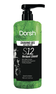 DORSH SHAVING GEL 1000ML S12 VERDANT SHIELD