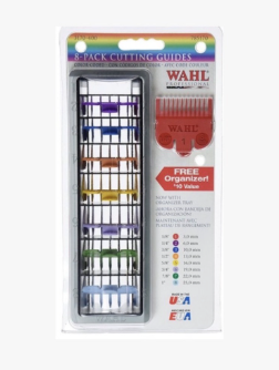 WAHL SET X8 PEINETAS DE COLORES + ORGANIZADOR
