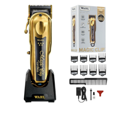 WAHL CLIPPER MAGIC CLIP CORDLESS GOLD 220V