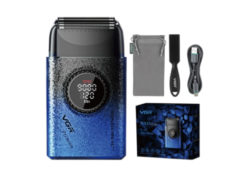 VGR SHAVER V-377 AZUL