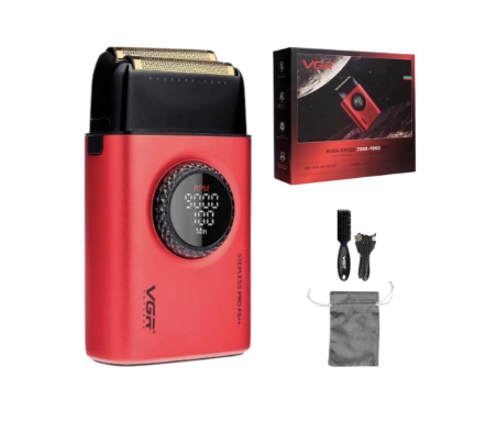 VGR SHAVER V-377 RED