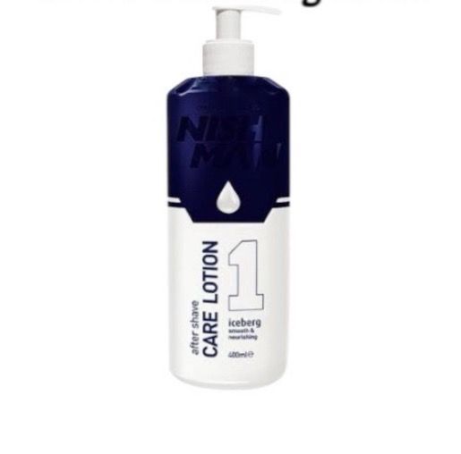 NISH MAN AFTER SHAVE CARE LOTION #1 ICEBERG 400ML