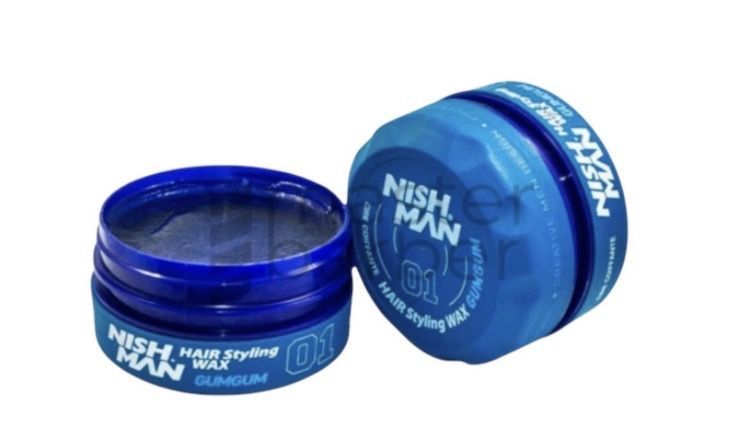 NISH MAN CERA HAIR WAX #01 GUMGUM 150ML
