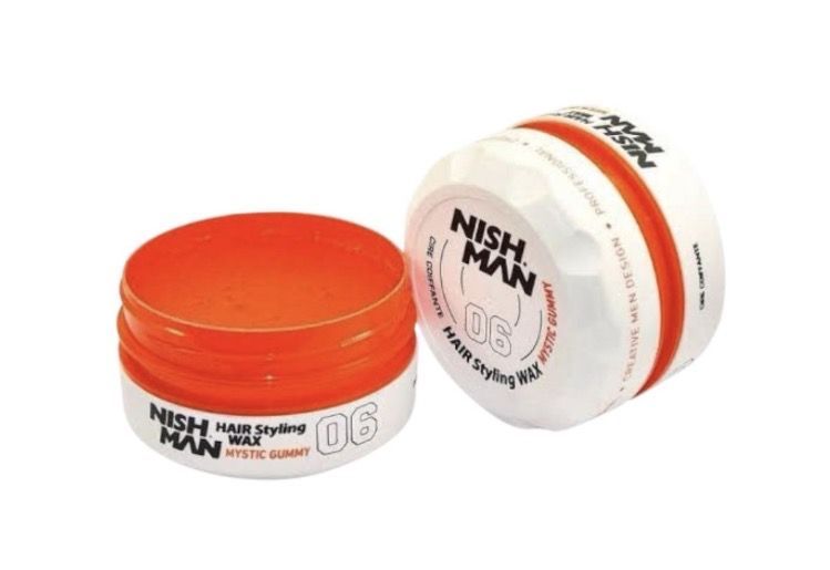 NISH MAN CERA HAIR WAX #06 MYSTIC GUMMY 150ML