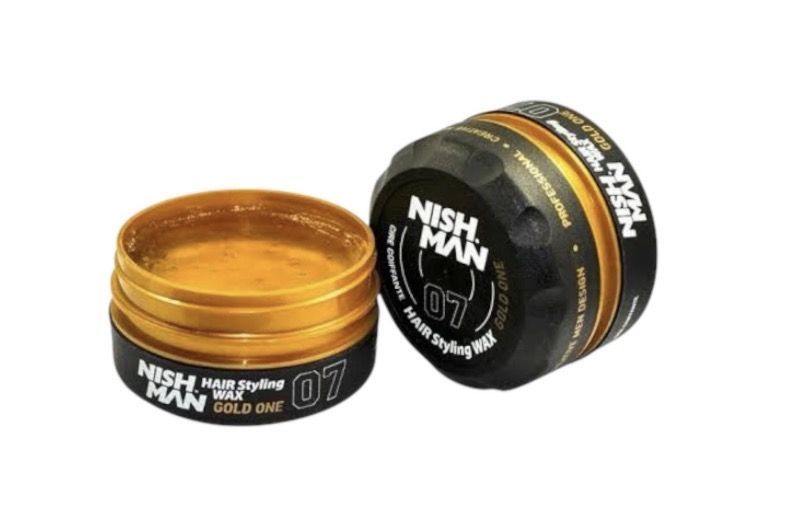 NISH MAN CERA HAIR WAX #07 GOLD ONE 150ML