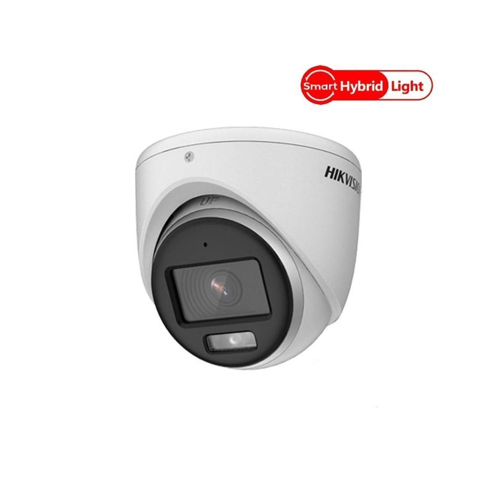 Cámara Domo Hikvision 5MP con Audio DS-2CE76K0T-LPFS Smart Hybrid Light