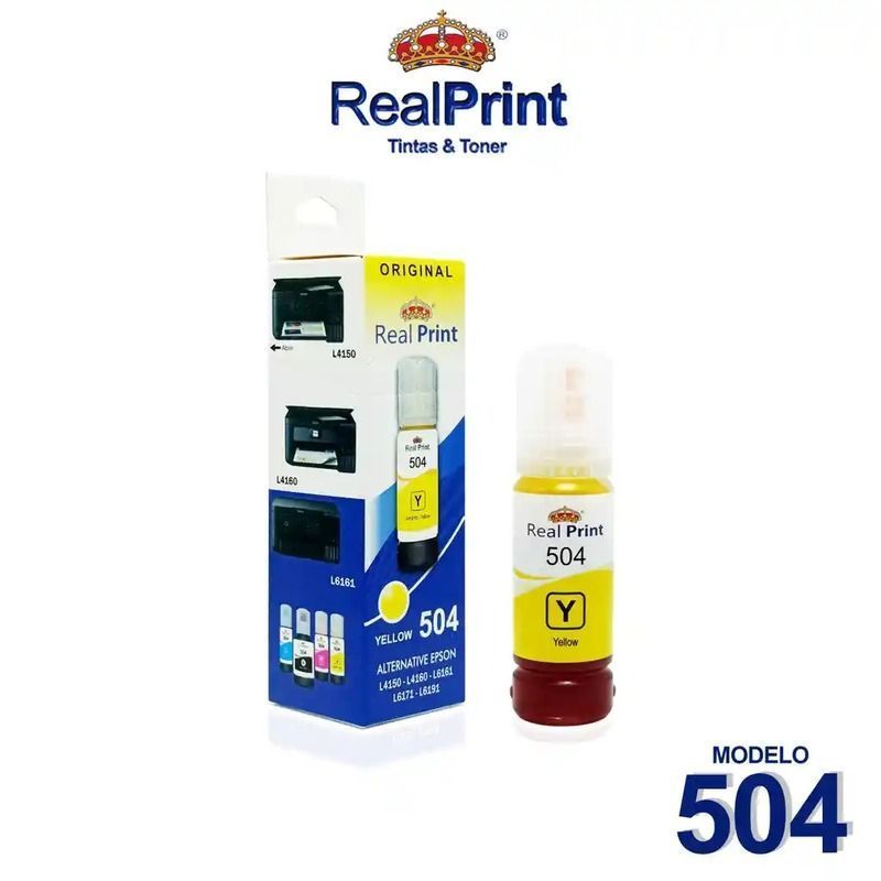 Tinta Real Print Black Modelo 504
